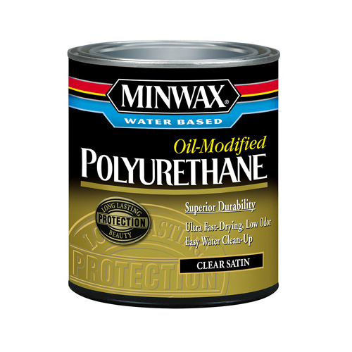 MINWAX COMPANY, THE 63025 Polyurethane, WaterBased Polyurethane VOC