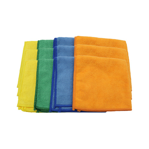 Cleaning Cloths, Mircofiber, 12 x 12-In - pack of 432