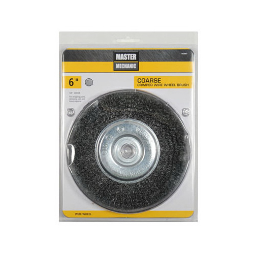 6-In. Coarse Crimped Wire Wheel