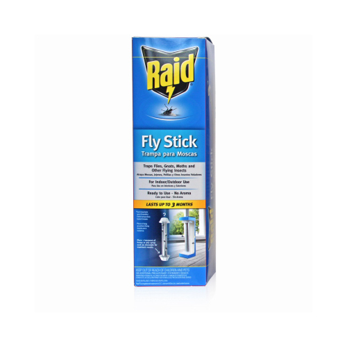 RAID RAID-3PK-FSTIK Jumbo Fly Stick, Metallic Lure, Catches Over 150 Flies
