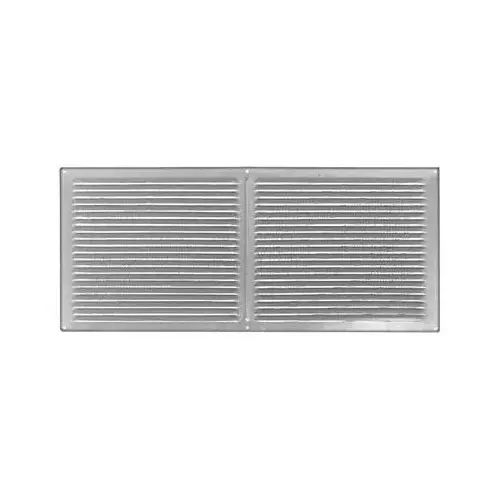 Aluminum Face On Vent, Galvanized, 16 In. x 8 In.