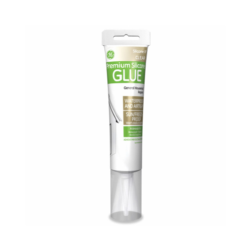 Premium Silicone 2 Glue, Clear, 2.8-oz. Squeeze Tube