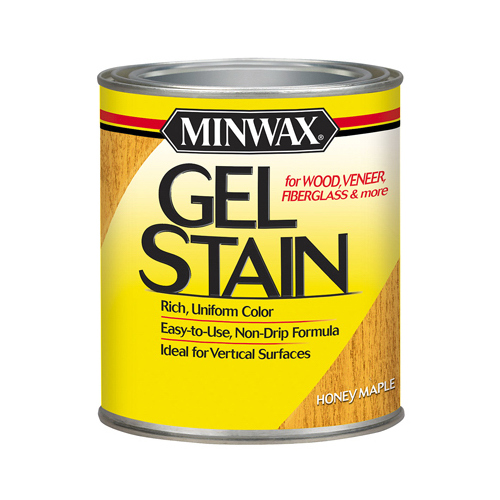 MINWAX COMPANY, THE 66040 Honey Maple Gel Wood Stain, Qt.