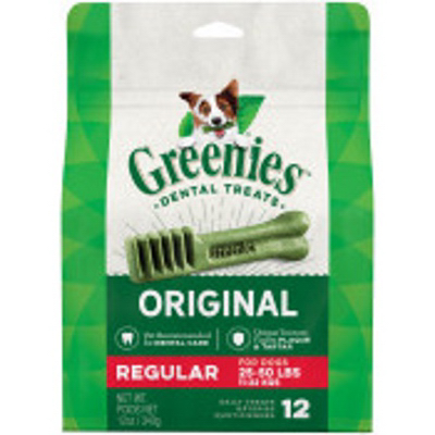 Greenies 04117 Treat-Pak For Regular Dogs, 12-oz.