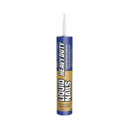 Liquid Nails LNP-901 28 Construction Adhesive, Off-White, 28 oz Cartridge