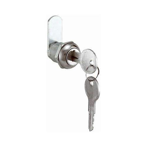 Defender Security U 9941 Drawer and Cabinet Lock, Keyed Lock, Y11 Yale Keyway, Stainless Steel