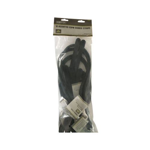 Rubber EDPM Strap, Assorted  pack of 10