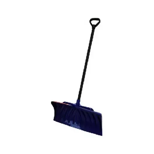 Suncast SP2725 27 In. Poly Snow Pusher with 43 In. Steel Handle