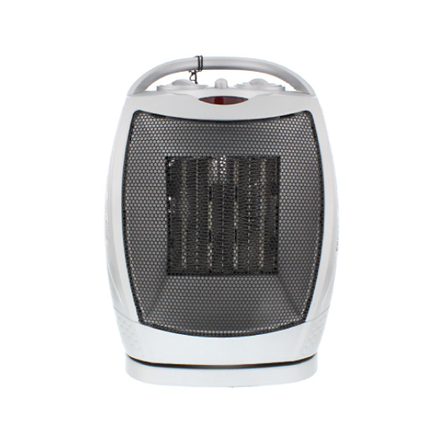 Oscillating Fan Ceramic Heater, 750/1500-Watt Settings, 5,120 BTUs