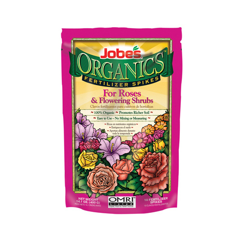 Jobe's 04128 Root Feeder Organic Spikes Roses 14.1 oz