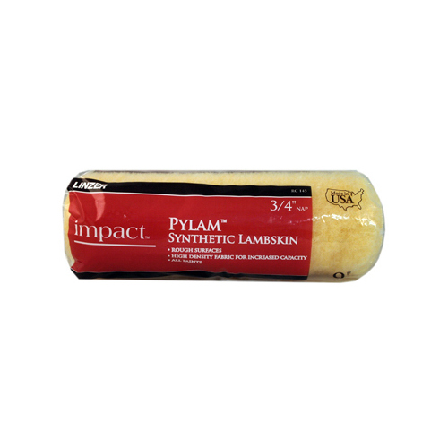 LINZER/AMERICAN BRUSH RC145-9 Pylam Paint Roller Cover, Synthetic Lambskin, 3/4 x 9-In.