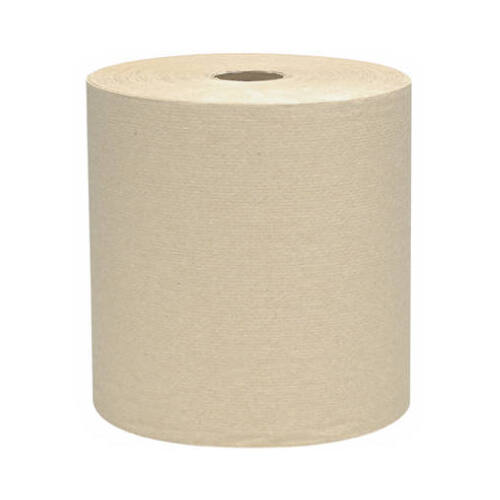 SCOTT 04142 Hard Roll Essential Towel, 8 in x 800 ft, 100, Paper, Brown, 1 Plys