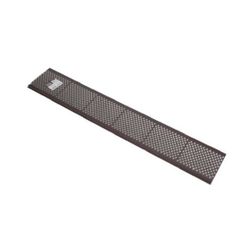 Amerimax 85479-XCP75 Gutter Guard, 3 ft L, 2 in W, PVC, Brown - pack of 75