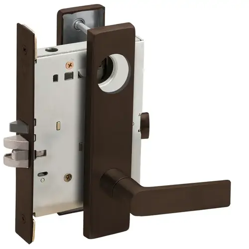 Mortise Lock Aged Bronze