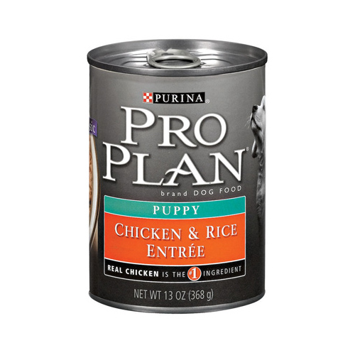 Dog Food, Puppy, Chicken/Rice, 13-oz.