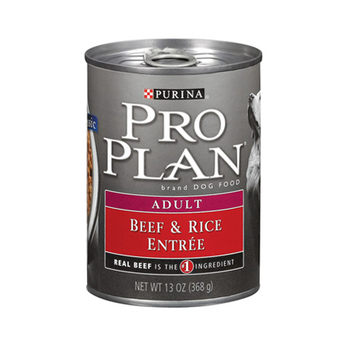 Purina 02775 Dog Food, Beef & Rice, 13oz.