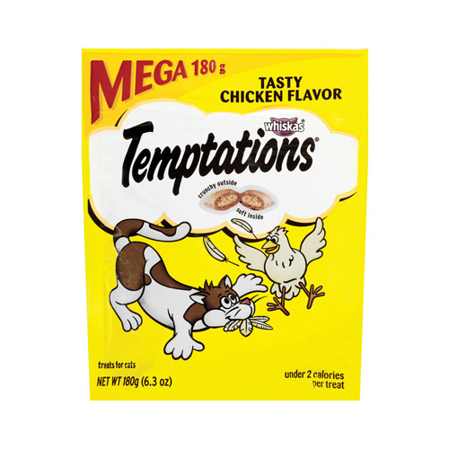 Temptations Cat Treats, Chicken, 6.35-oz.