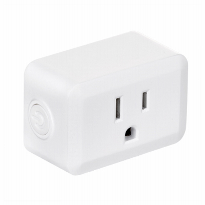 Globe Electric 50329 Wi-Fi Smart Plug, Voice Activated