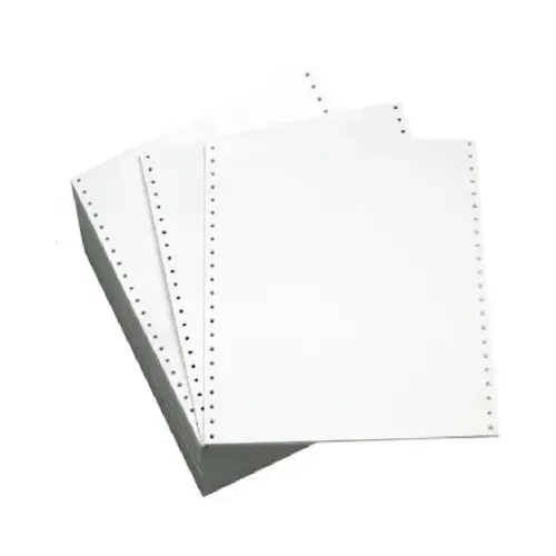 Perforated Computer Paper, 9.5 x 11-In., 20-Lbs.