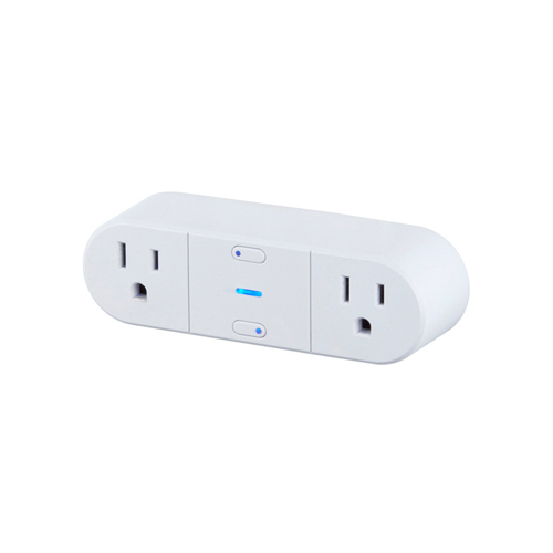 Wi-Fi Smart Plug, No Hub Required, 15-Amp, White