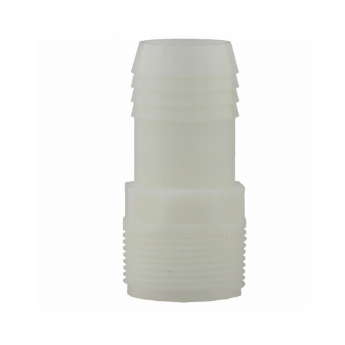 Pipe Fitting, Nylon Insert Adapter, 1-1/4-In. MPT