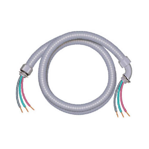 SOUTHWIRE/COLEMAN CABLE 55189301 Sealtite Conduit Whip, Non-Metallic, Flexible, 8-3, 3/4-In. x 6-Ft. Coil