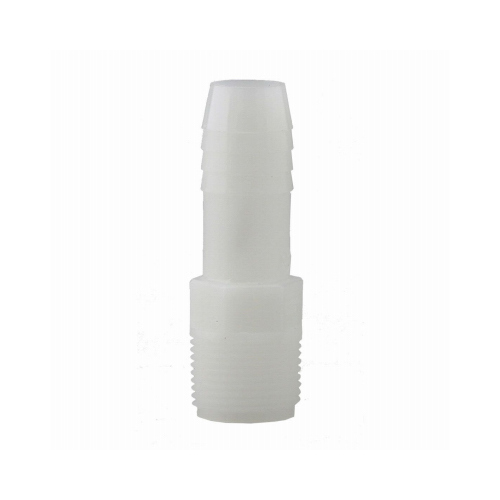 Pipe Fitting, Nylon Insert Adapter, 3/4-In. MPT