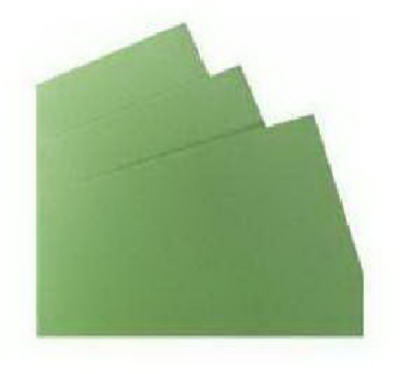 MAFCOTE 24307 Posterboard, Dark Green, 22 x 28-In.