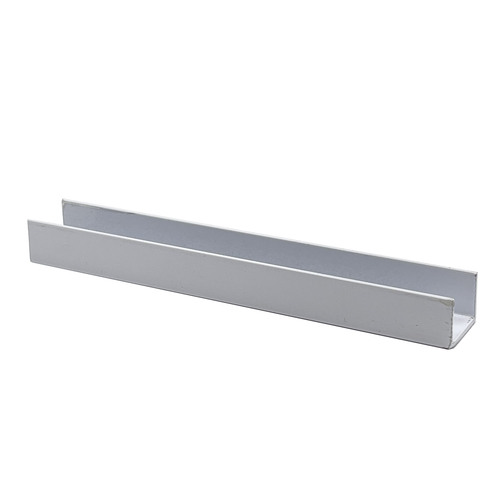 CRL 3601W White Series 3601 Side Jamb Channel - 144" Stock Length
