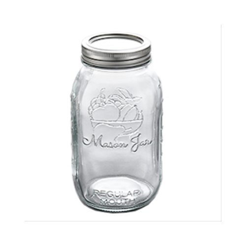XUZHOU XINYU GLASS PRODUCT CO X100374 HP QT Mason Jar  pack of 12