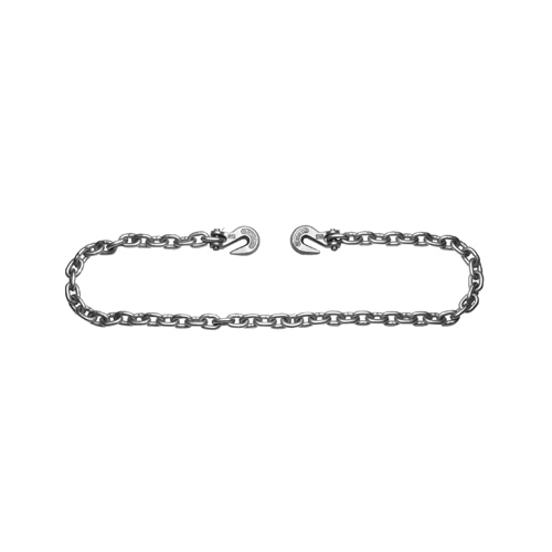 Binder Chain, Clevis Hook, 3/8-In. x 20-Ft.