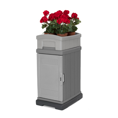 SIMPLAY3 COMPANY, THE 41805R-02 Hide Away Parcel Box With Planter