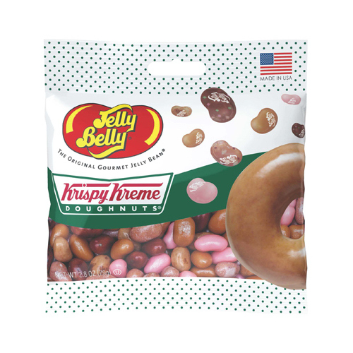 JELLY BELLY CANDY COMPANY 66327 Gourmet Jelly Beans, Krispy Kreme, Grab & Go Bag, 2.8-oz.