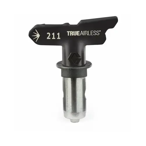 Graco TRU211 TrueAirless 211 4 to 6 In. .011 Paint Sprayer Airless Spray Tip Silver/Black