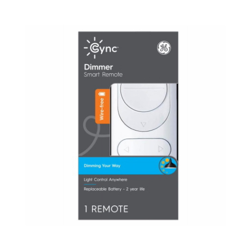 Cync Wireless Smart Remote Dimmer Switch, White