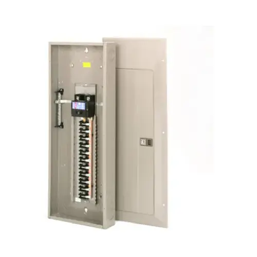 Load Center, 84 -Pole, 200 A, 42 -Space, 48 -Circuit, Main Breaker, Plug-On Neutral, Type CH