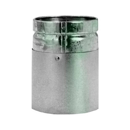 SELKIRK 103081 Adapter/Damper Aluminum/Galvanized Steel Silver Stainless