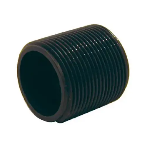 Close Nipple Schedule 80 1-1/4" MIP X 1-1/4" D MIP PVC