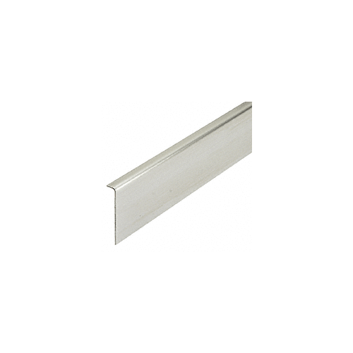 CRL SP35RCBS Brushed Stainless Cladding for 1-3/8" Slender Profile Door Rail