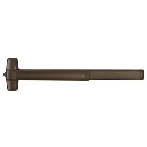 Von Duprin Rim Exit Devices Dark Bronze Anodized Aluminum