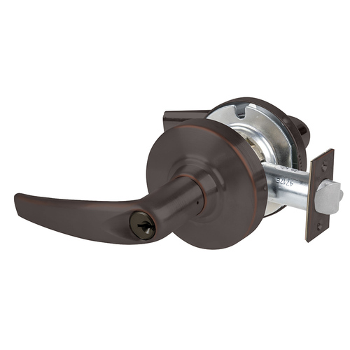 ND Series Corridor C123 Keyway Athens with 13-247 Latch 10-025 Strike Aged Bronze Finish