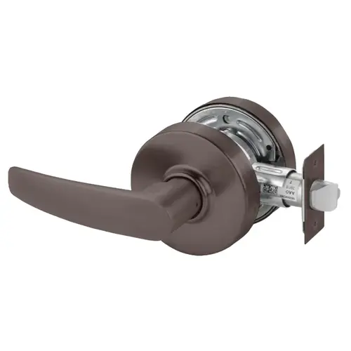 Double Dummy Pull with Latchbolt Plate Cylindrical Lock Grade 2 with B Lever and L Rose Oil Rubbed Bronze Finish