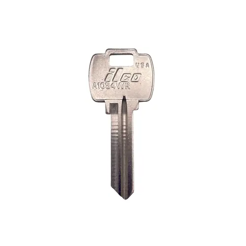 Falcon KB1577R Blank Key Silver