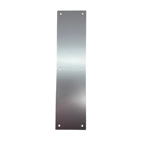 Push Plate 4" x 16", 628/US28 Satin Aluminum