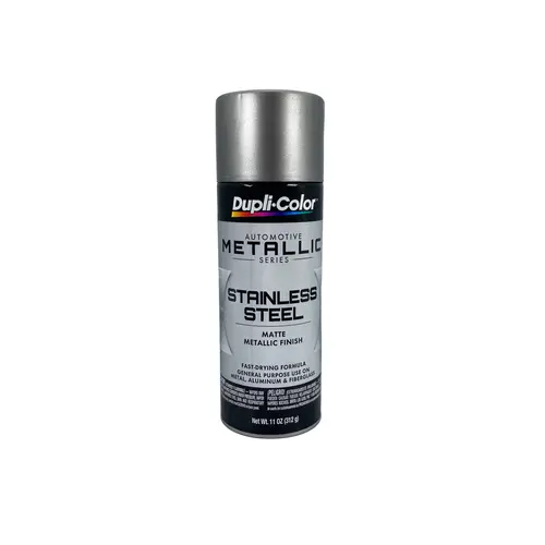 Dupli-Color SS100 Automotive Metallic Coating; Stainless Steel; 11 oz. Aerosol