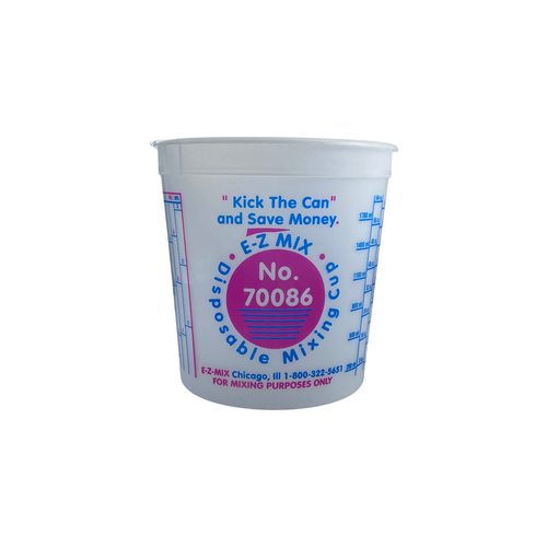 Disposable Mixing Cup, 2.5 qt