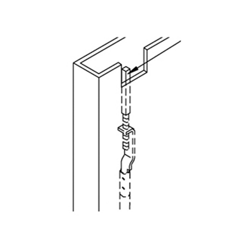 8600 Exit Device Upper Bolt