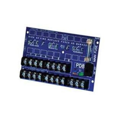 Power Distribution Module, 12/24VDC up to 10A Input, 8 PTC Outputs up to 28VAC/DC