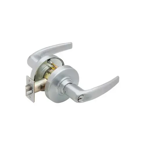 ND Series Entry / Office C Keyway Athens with 13-247 Latch 10-025 Strike Bright Brass Finish