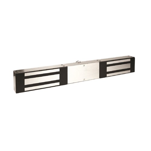 DM62 Series Double Magnalock, Satin Stainless Steel